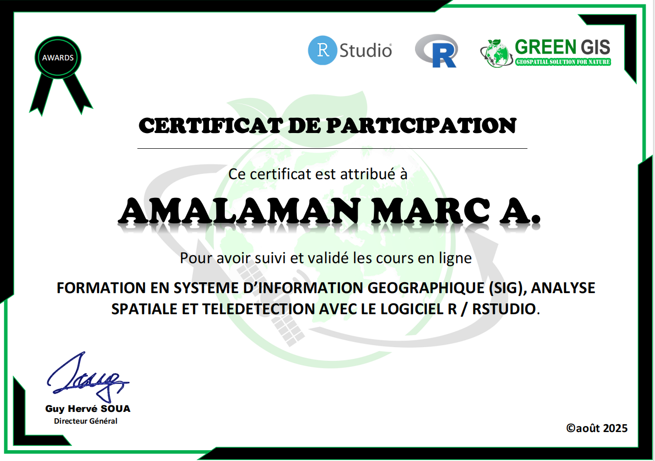 certificat